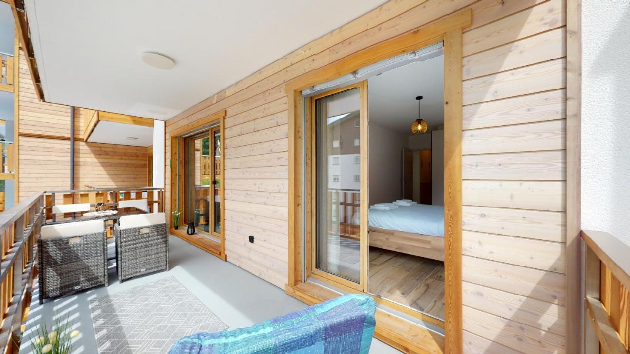 Apartment With Sauna And Mountain View Loèche-les-Bains Extérieur photo