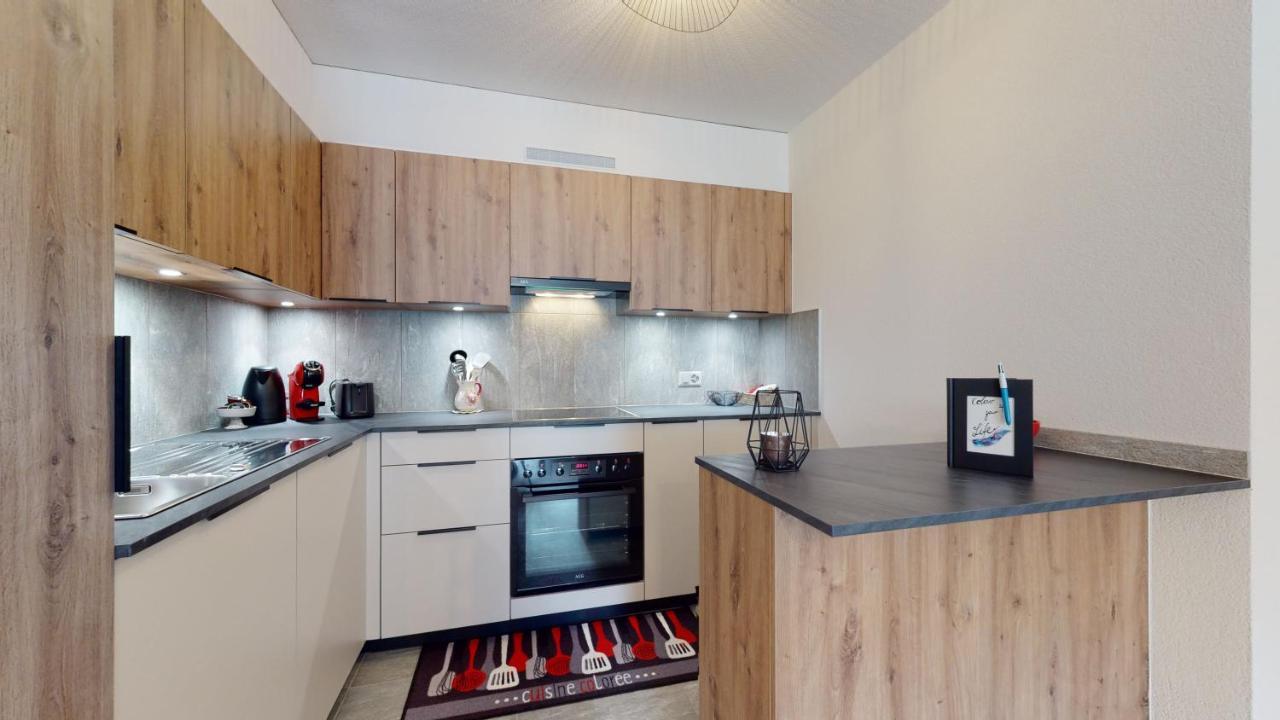 Apartment With Sauna And Mountain View Loèche-les-Bains Extérieur photo