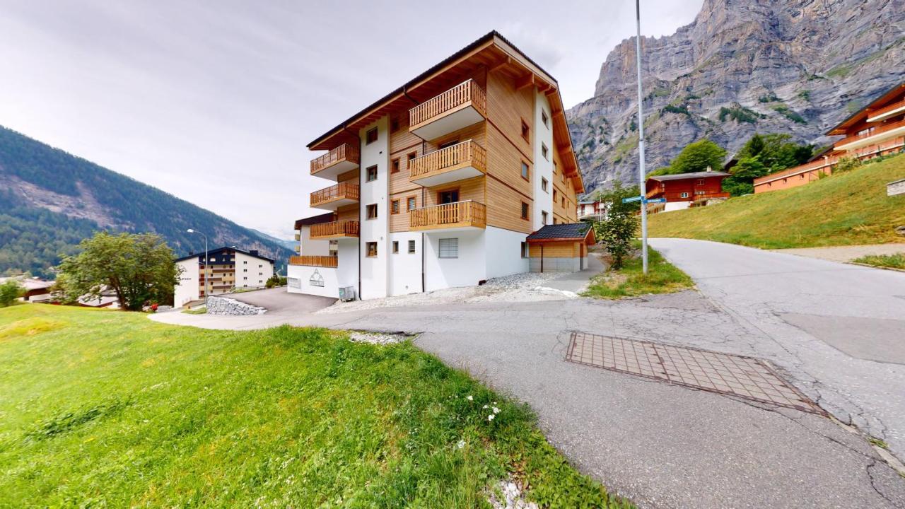 Apartment With Sauna And Mountain View Loèche-les-Bains Extérieur photo